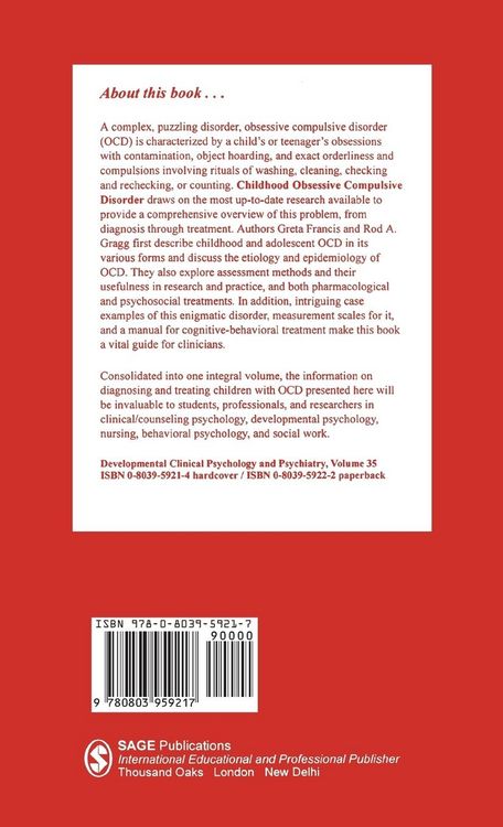 Produktbild: Childhood Obsessive Compulsive Disorder