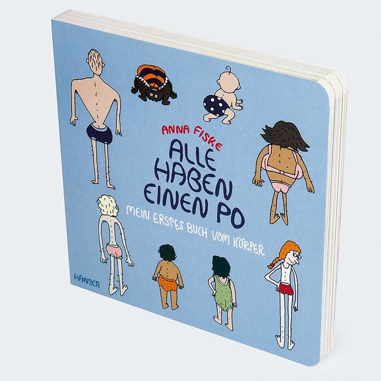 Produktbild: Alle haben einen Po - Mein erstes Buch vom Körper (Pappbilderbuch)