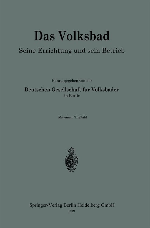 Produktbild: Das Volksbad