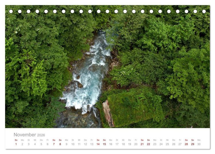 Produktbild: Kreuz und quer durch Bosnien-Herzegowina (Tischkalender 2026 DIN A5 quer), CALVENDO Monatskalender