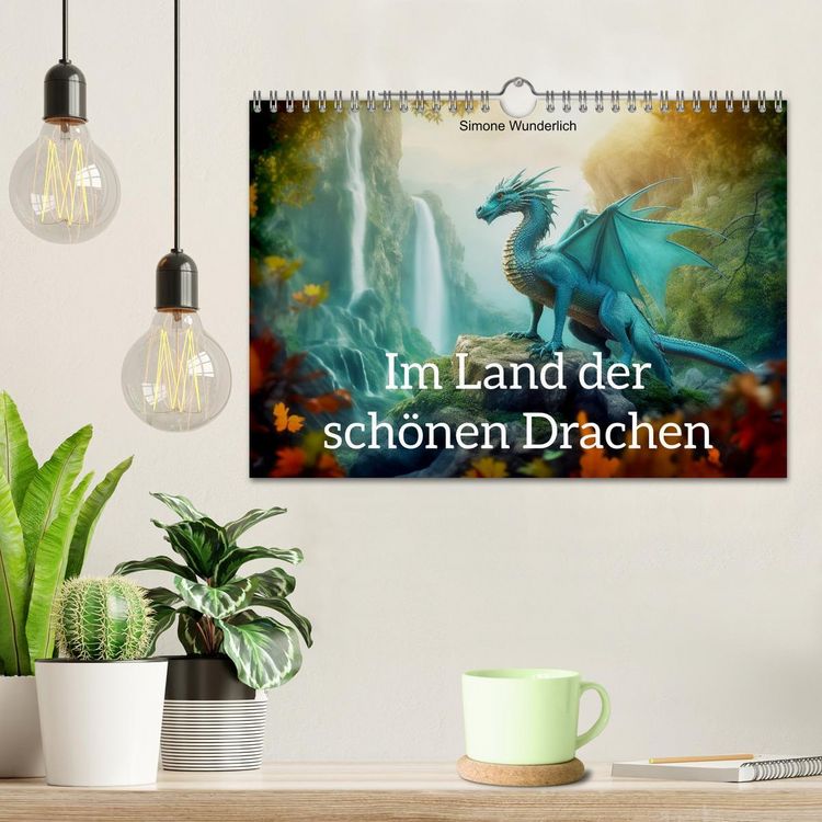 Produktbild: Im Land der sch&ouml;nen Drachen (Wandkalender 2026 DIN A4 quer), CALVENDO Monatskalender