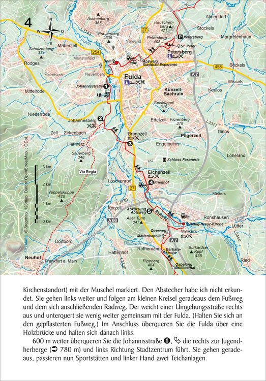 Produktbild: Jakobsweg von der Rh&ouml;n an die Donau