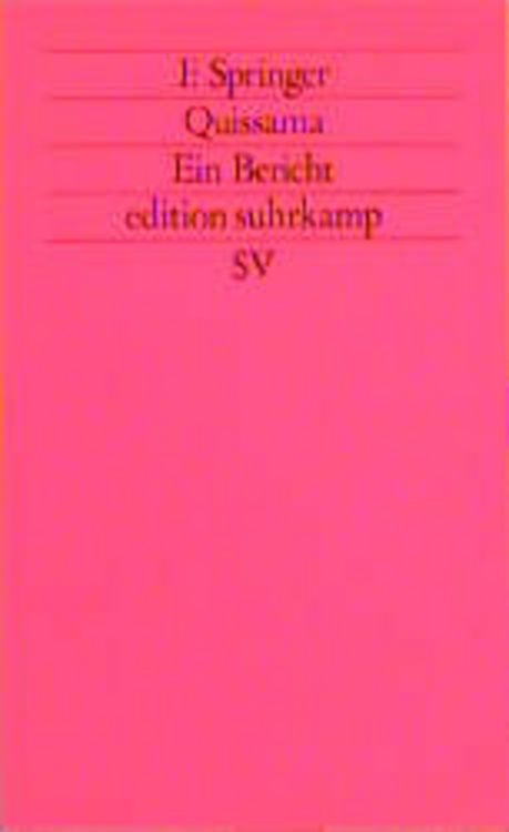 Produktbild: Springer, F: Quissama