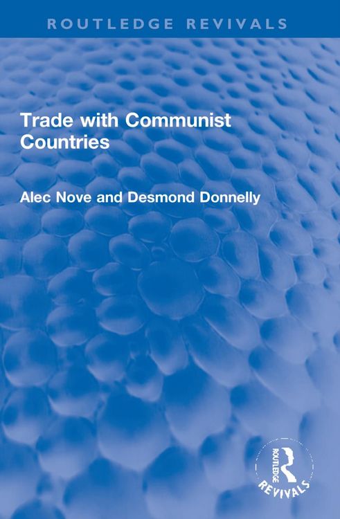Produktbild: Nove, A: Trade with Communist Countries