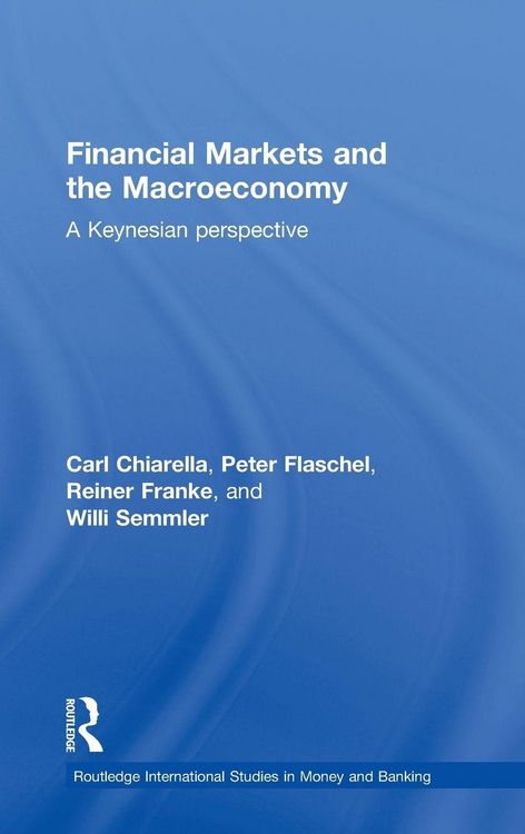 Produktbild: Financial Markets and the Macroeconomy