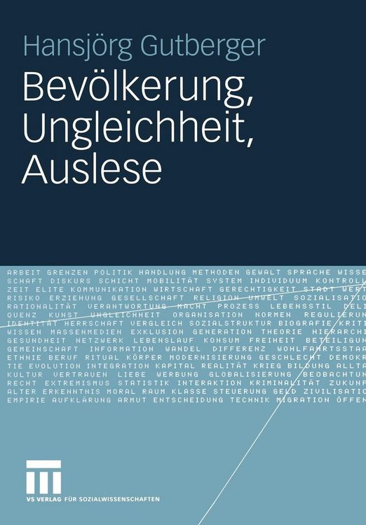 Produktbild: Bev&ouml;lkerung, Ungleichheit, Auslese