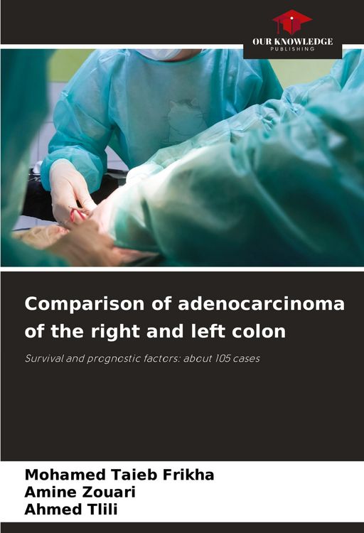 Produktbild: Comparison of adenocarcinoma of the right and left colon