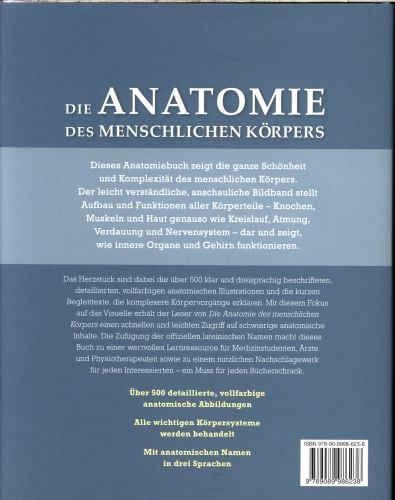 Produktbild: DIE ANATOMIE DES MENSCHLICHEN K&Ouml;RPERS