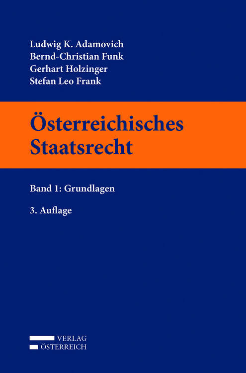 Produktbild: &Ouml;sterreichisches Staatsrecht