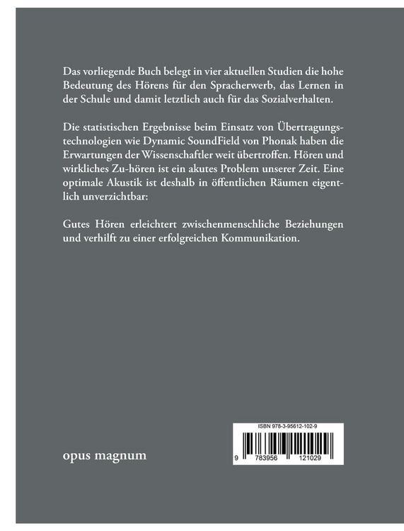 Produktbild: Besser h&ouml;ren &ndash; besser zuh&ouml;ren &ndash; besser lernen