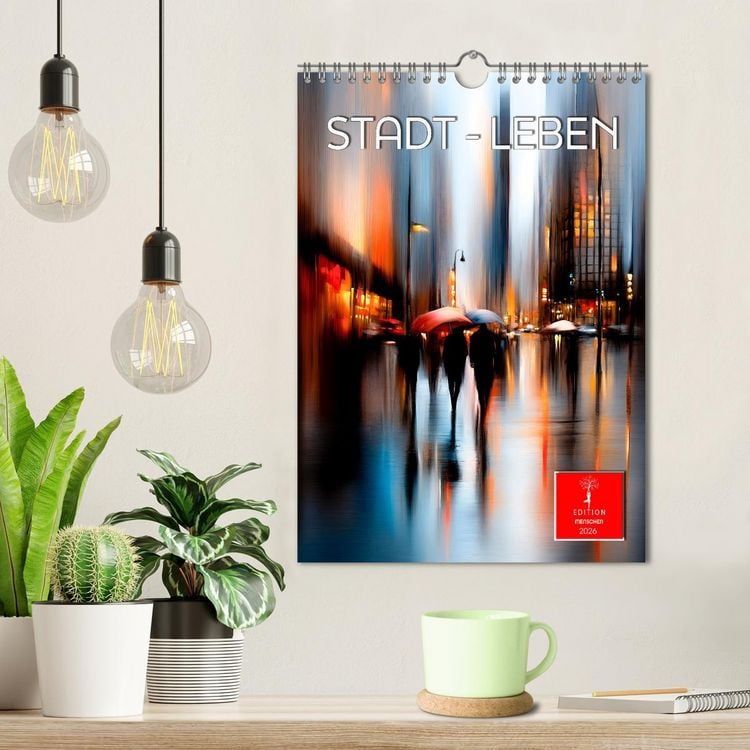 Produktbild: Stadt - Leben (Wandkalender 2026 DIN A4 hoch), CALVENDO Monatskalender