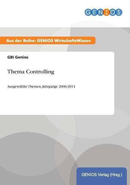 Produktbild: Thema Controlling