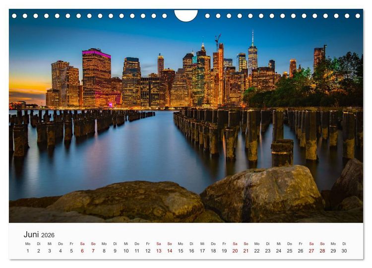 Produktbild: New York - Eine Weltstadt (Wandkalender 2026 DIN A4 quer), CALVENDO Monatskalender