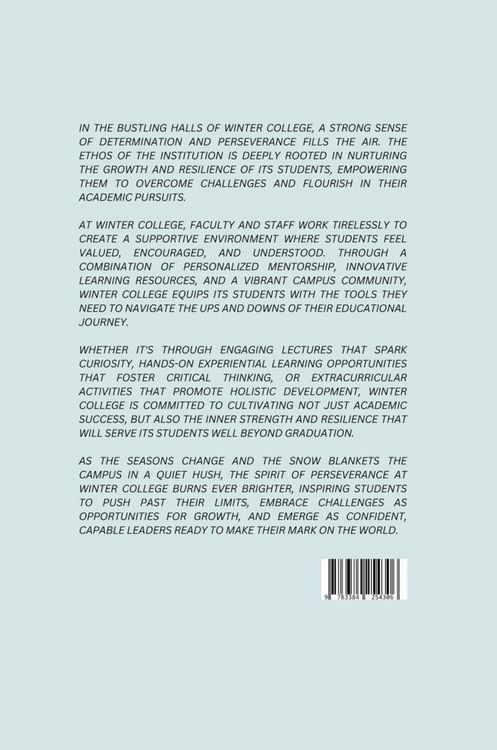 Produktbild: Rooted and Resilient: Cultivating Student Persistence at Winter College