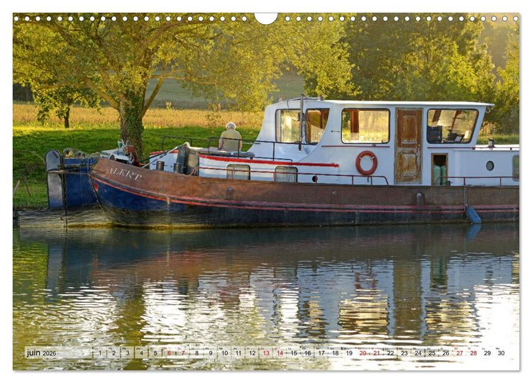 Produktbild: Occitanie fluviale (Calendrier mural 2026 DIN A3 vertical), CALVENDO calendrier mensuel