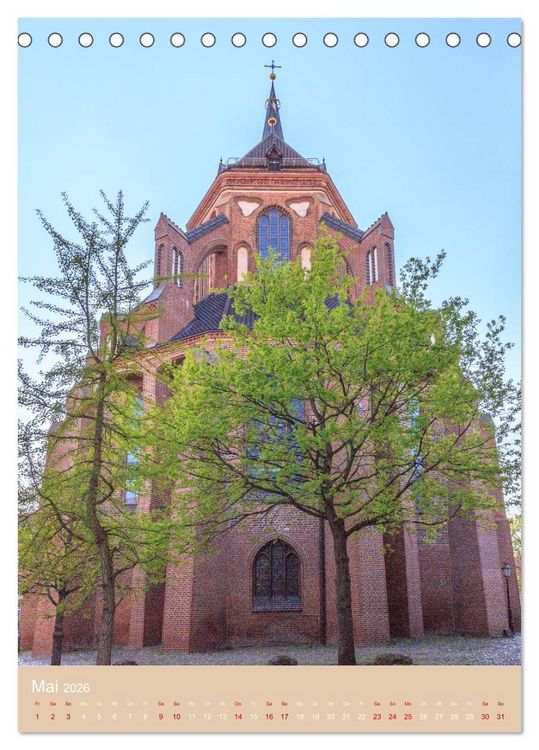 Produktbild: Sch&ouml;nes L&uuml;neburg (Tischkalender 2026 DIN A5 hoch), CALVENDO Monatskalender