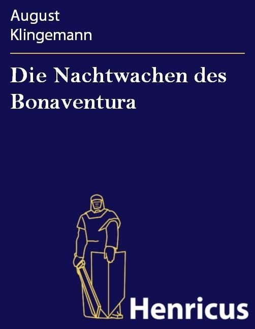 Produktbild: Die Nachtwachen des Bonaventura