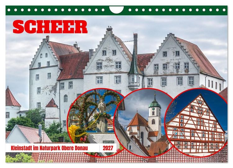 Produktbild: Scheer - Keinstadt im Naturpark Obere Donau (Wandkalender 2027 DIN A4 quer), CALVENDO Monatskalender