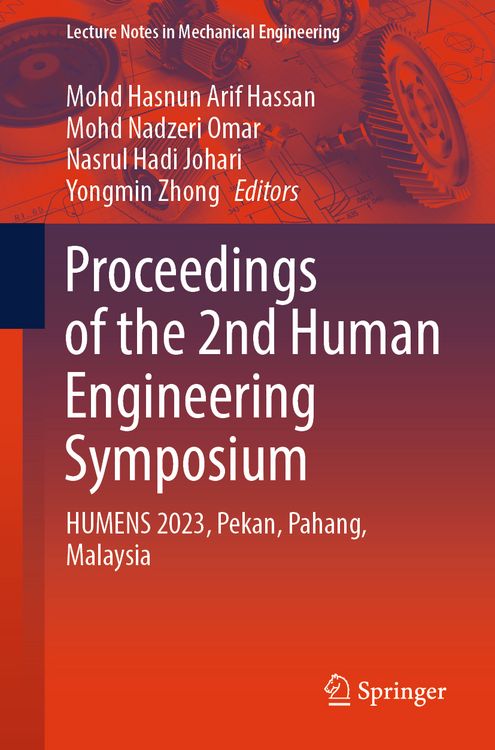 Produktbild: Proceedings of the 2nd Human Engineering Symposium