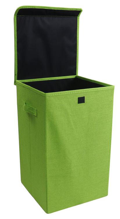 Produktbild: W&auml;schekorb W&auml;schebox Stoffbox mit Deckel Dreso M