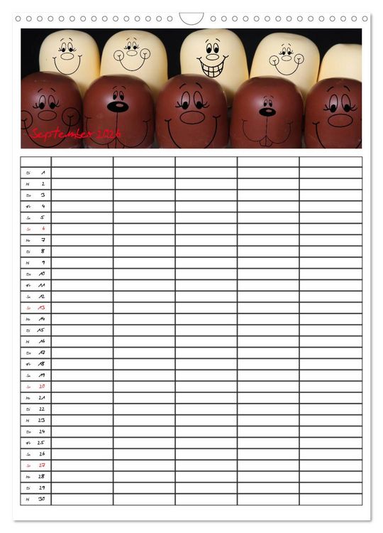 Produktbild: FOOD -Familienkalender (Wandkalender 2026 DIN A3 hoch), CALVENDO Monatskalender
