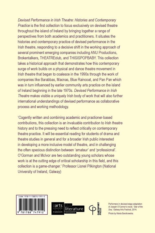 Produktbild: Devised Performance in Irish Theatre