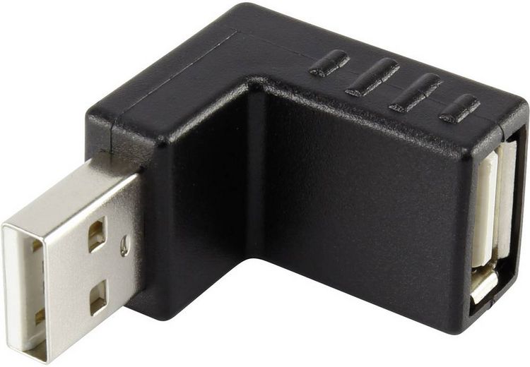 Produktbild: Renkforce USB 2.0 Adapter [1x USB 2.0 Stecker A - 1x USB 2.0 Buchse A]