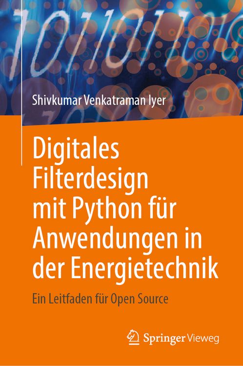 Produktbild: Digitales Filterdesign mit Python f&uuml;r Anwendungen in der Energietechnik