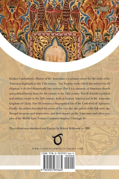 Produktbild: Kirakos Gandzakets'i's History of the Armenians