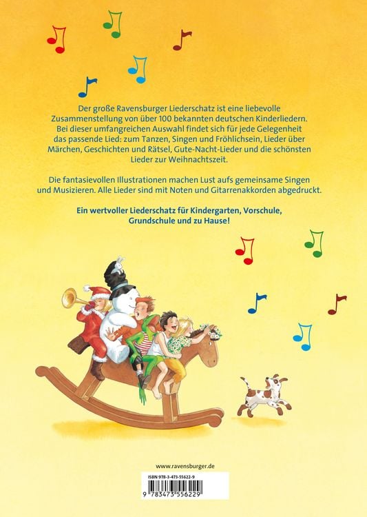 Produktbild: Der gro&szlig;e Ravensburger Liederschatz