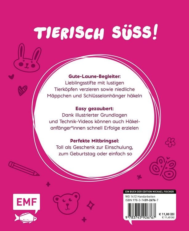 Produktbild: Amigurumi Pen Friends &ndash; S&uuml;&szlig;e Tiere f&uuml;r Stifte, Federm&auml;ppchen und Co. h&auml;keln