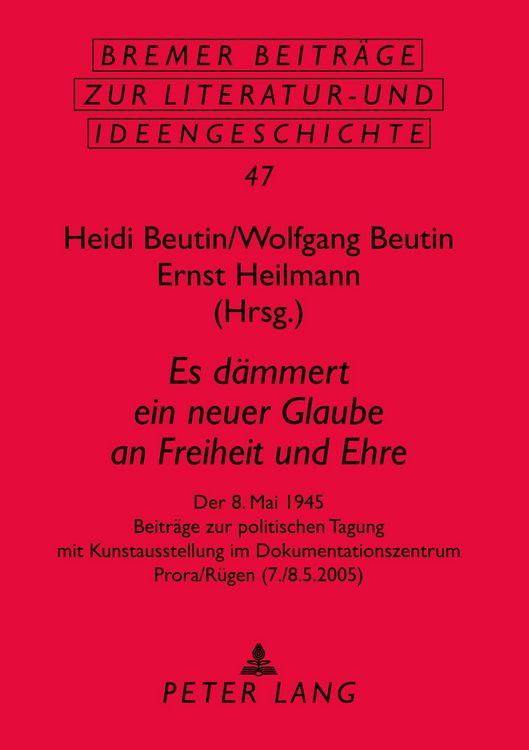Produktbild: &laquo;Es d&auml;mmert ein neuer Glaube an Freiheit und Ehre&raquo;