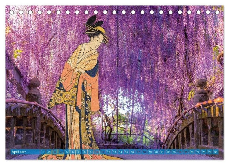 Produktbild: JAPAN Kunst & Tradition (Tischkalender 2027 DIN A5 quer), CALVENDO Monatskalender