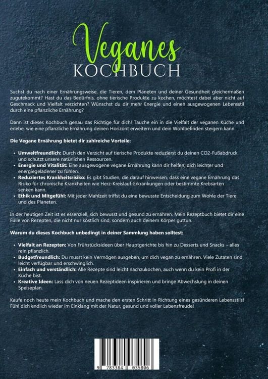 Produktbild: Veganes Kochbuch