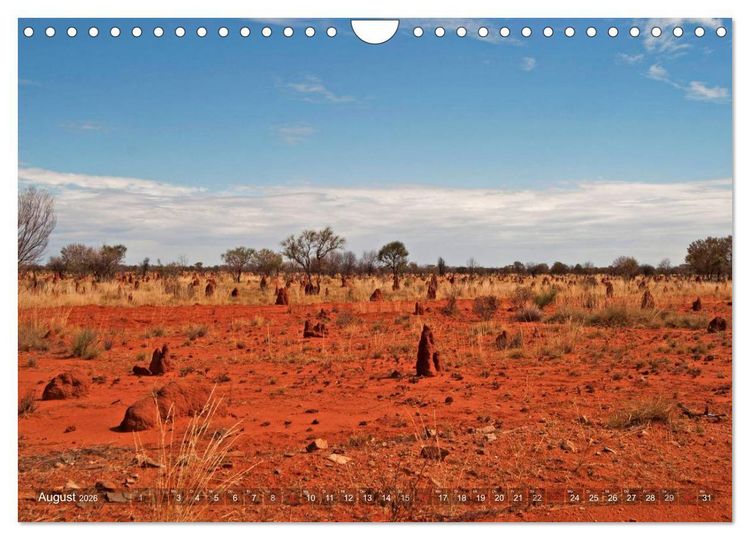Produktbild: Australien - Der unbekannte Westen (Wandkalender 2026 DIN A4 quer), CALVENDO Monatskalender