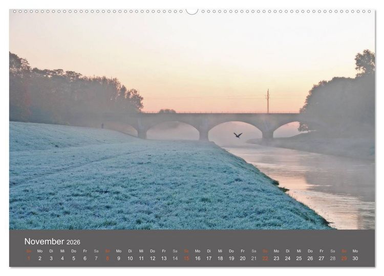 Produktbild: Leipzig - Parks und Landschaften (hochwertiger Premium Wandkalender 2026 DIN A2 quer), Kunstdruck in Hochglanz