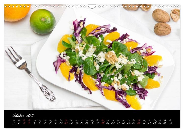 Produktbild: Food-Fotografie (Wandkalender 2026 DIN A3 quer), CALVENDO Monatskalender