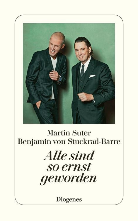Bild vom Artikel Alle sind so ernst geworden vom Autor Martin Suter