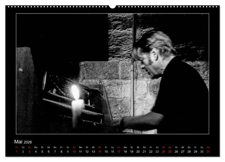 Produktbild: Jazz onstage (Wandkalender 2026 DIN A2 quer), CALVENDO Monatskalender
