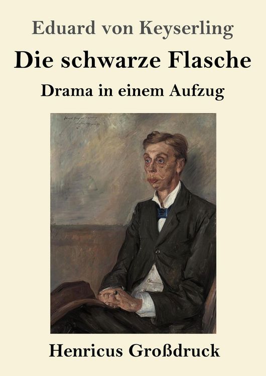 Produktbild: Die schwarze Flasche (Gro&szlig;druck)