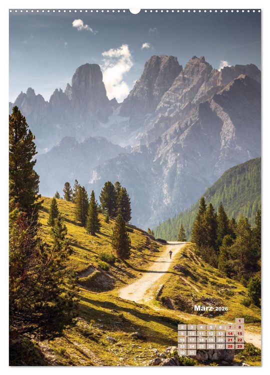 Produktbild: Dolomiten, ein Meer aus Bergen by VogtArt (Wandkalender 2026 DIN A2 hoch), CALVENDO Monatskalender