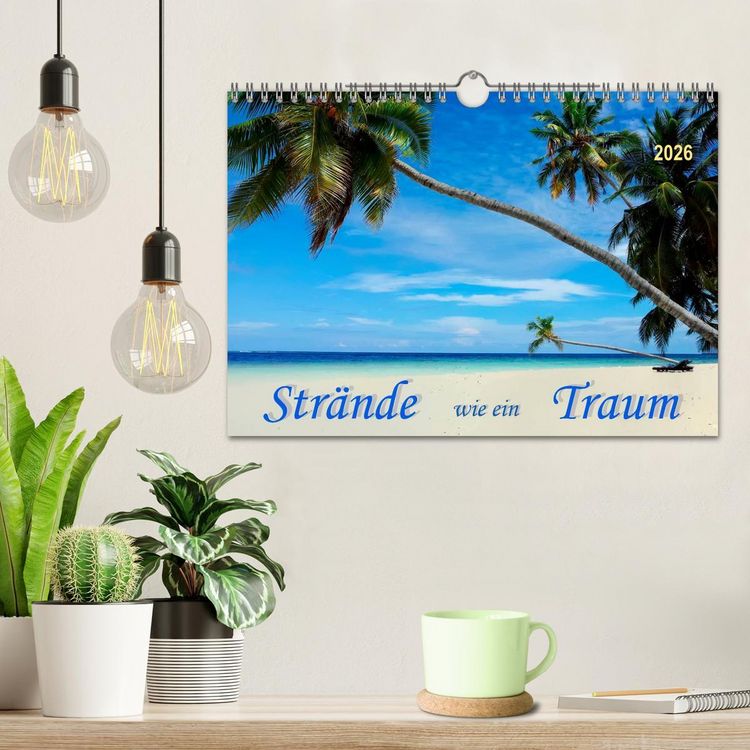 Produktbild: Str&auml;nde wie ein Traum (Wandkalender 2026 DIN A4 quer), CALVENDO Monatskalender