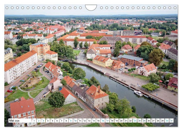 Produktbild: Rathenow - Gr&uuml;ne Stadt an der Havel (Wandkalender 2026 DIN A4 quer), CALVENDO Monatskalender