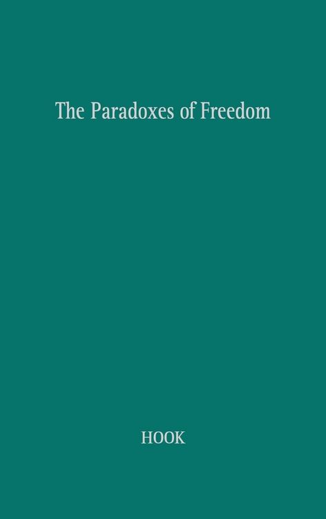 Produktbild: The Paradoxes of Freedom