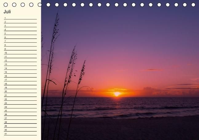 Produktbild: Immerw&auml;hrender Geburtstagskalender &ndash; Beautiful Sunsets (Tischkalender immerw&auml;hrend DIN A5 quer)