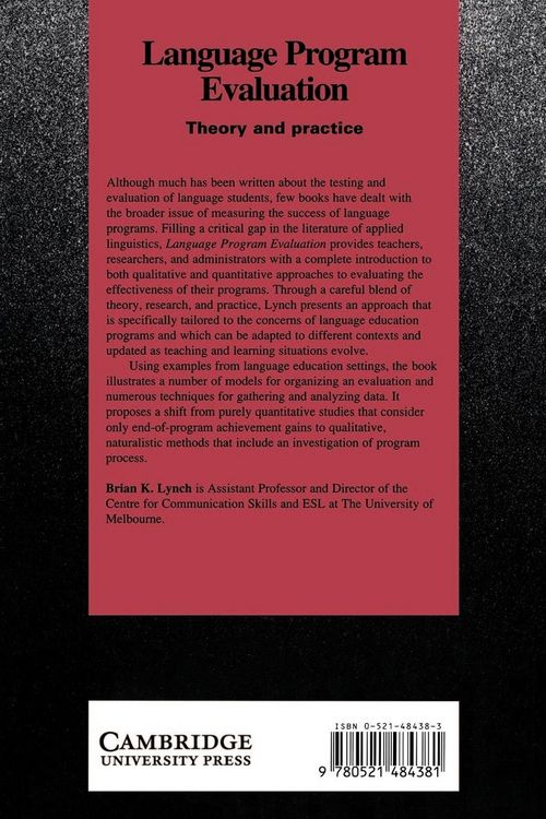 Produktbild: Language Program Evaluation