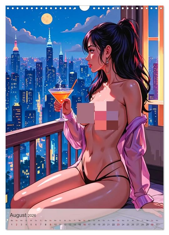 Produktbild: Spicy World - Tokio Unzensiert (Wandkalender 2026 DIN A3 hoch), CALVENDO Monatskalender