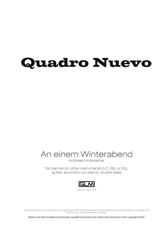 Produktbild: An einem Winterabend