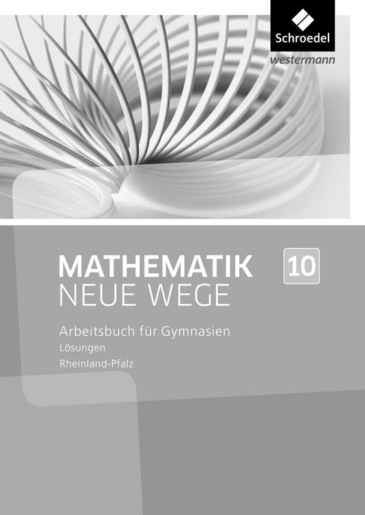 Produktbild: Mathematik Neue Wege SI 10. L&ouml;sungen. Rheinland-Pfalz