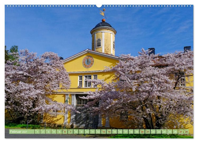 Produktbild: Bad Wilhelmsh&ouml;he Bergpark und Wasserspiele (Wandkalender 2027 DIN A2 quer), CALVENDO Monatskalender